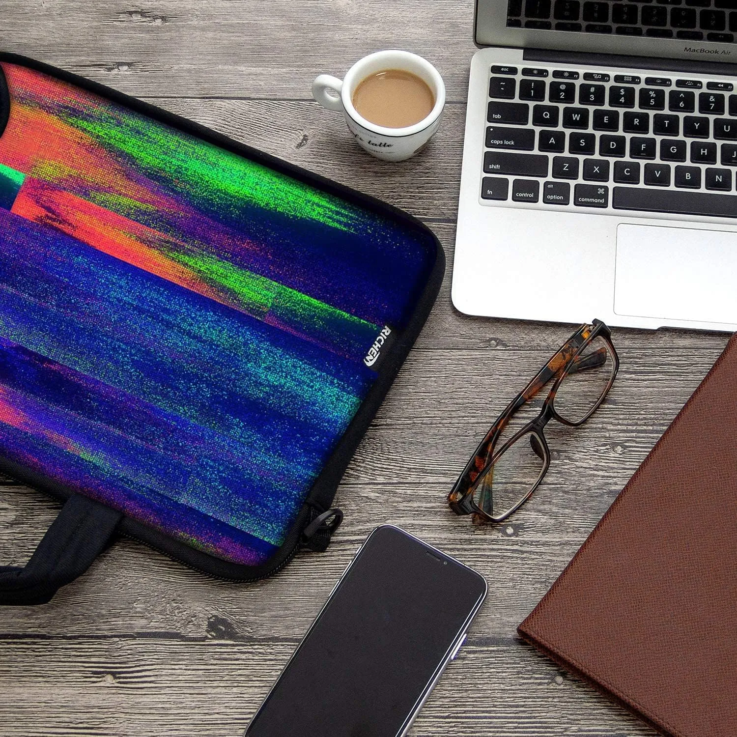 RICHEN 17 inch Laptop Shoulder Bag Carrying Case with Handle Fits 15.6/16/17/17.3/17.4 inch Laptop Notebook (16-17.3 inch, No Signal)