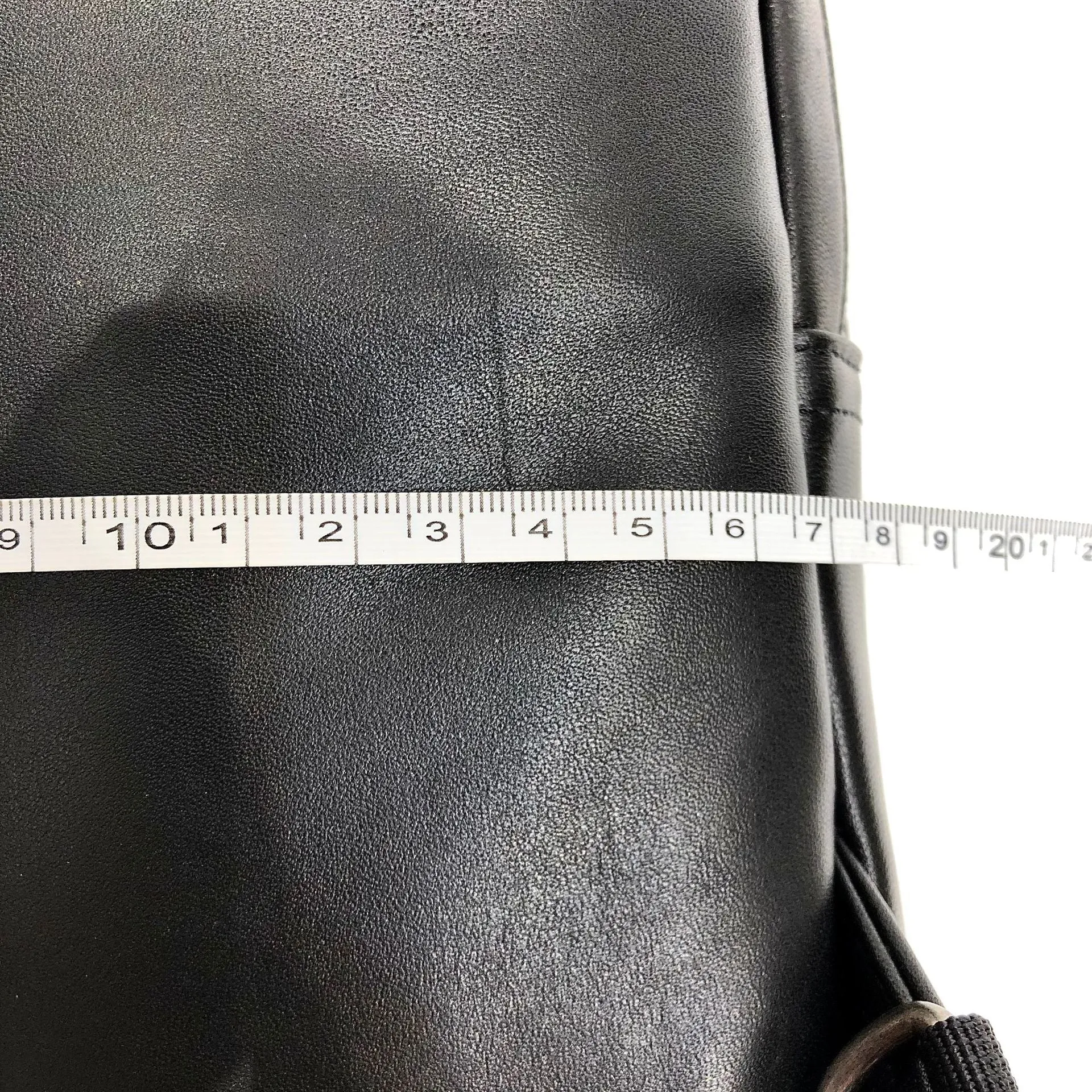 Small Womens Leather Chest Backpack Purse Black Sling Bags
