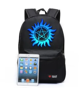 Supernatural Backpack School bag Travel Bag Canvas bag Shoulder bag Supernatural Birthday Gifts Christmas Gifts