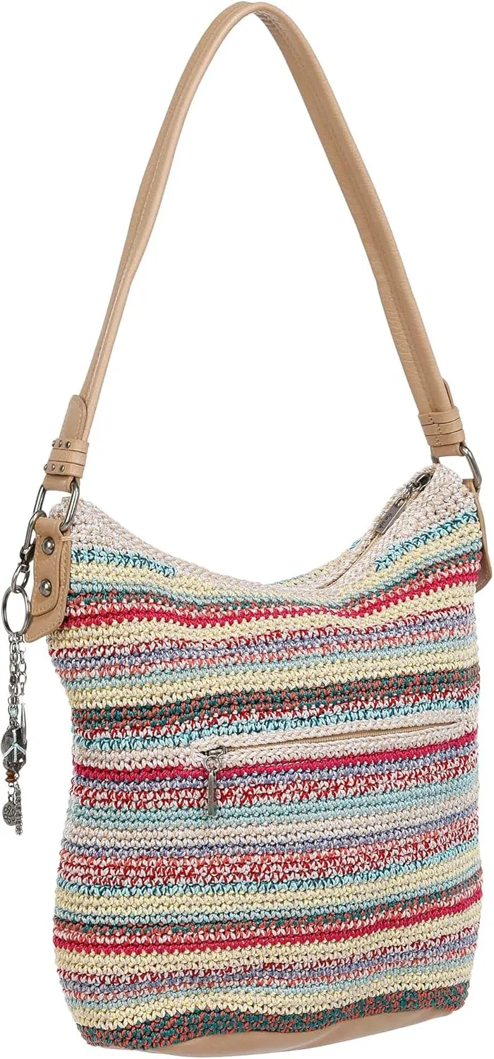 The Sak Sequoia Hobo Bag in Hand-Crochet, Soft & Slouchy Silhouette, Timeless & Elevated Design