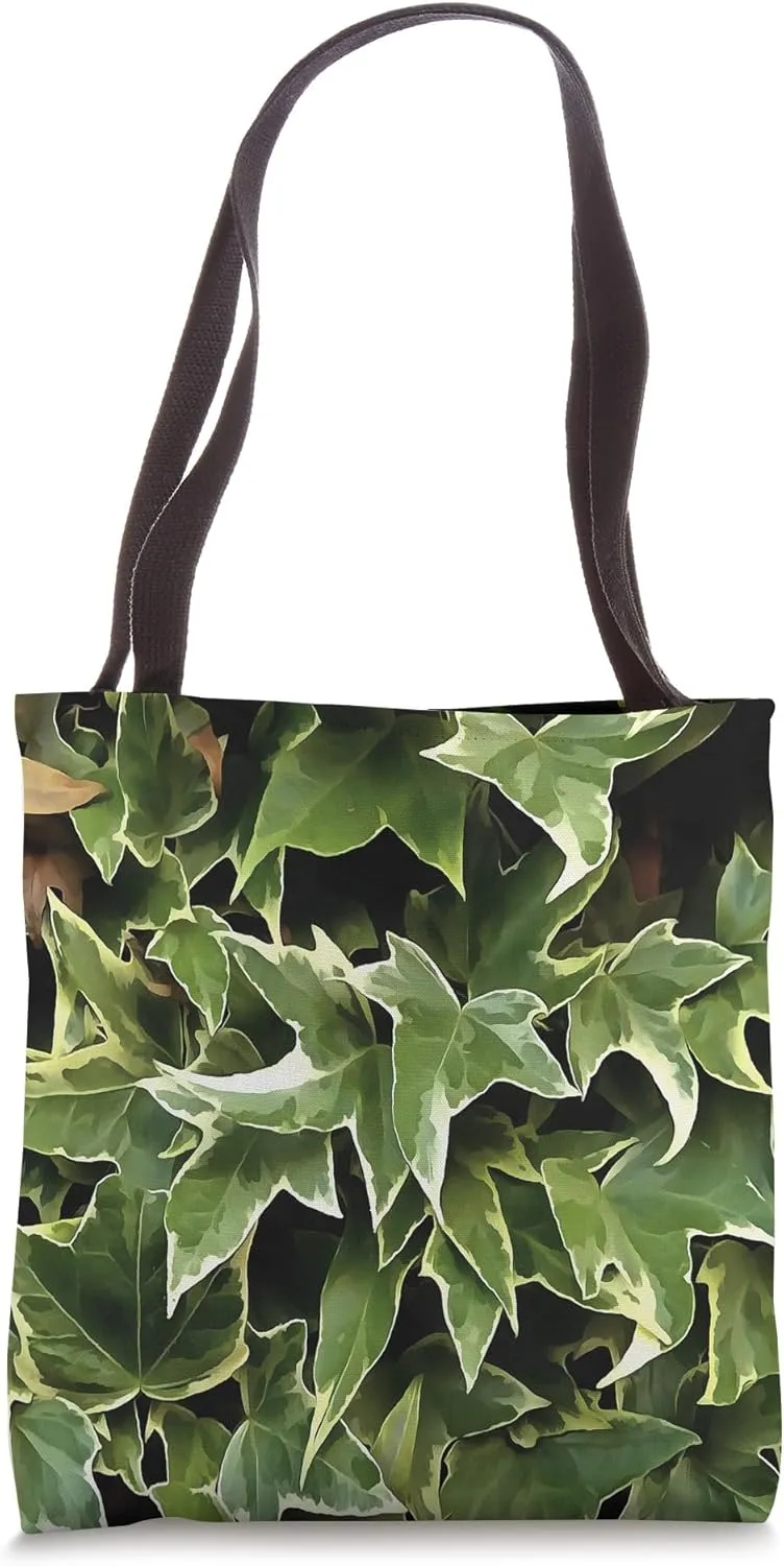 Variegated Ivy Realistic Artistic Style Tote Bag