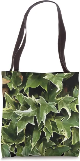 Variegated Ivy Realistic Artistic Style Tote Bag